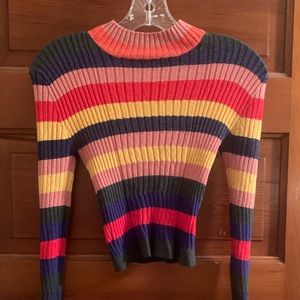 Lottie Moss Ribbed Sweater